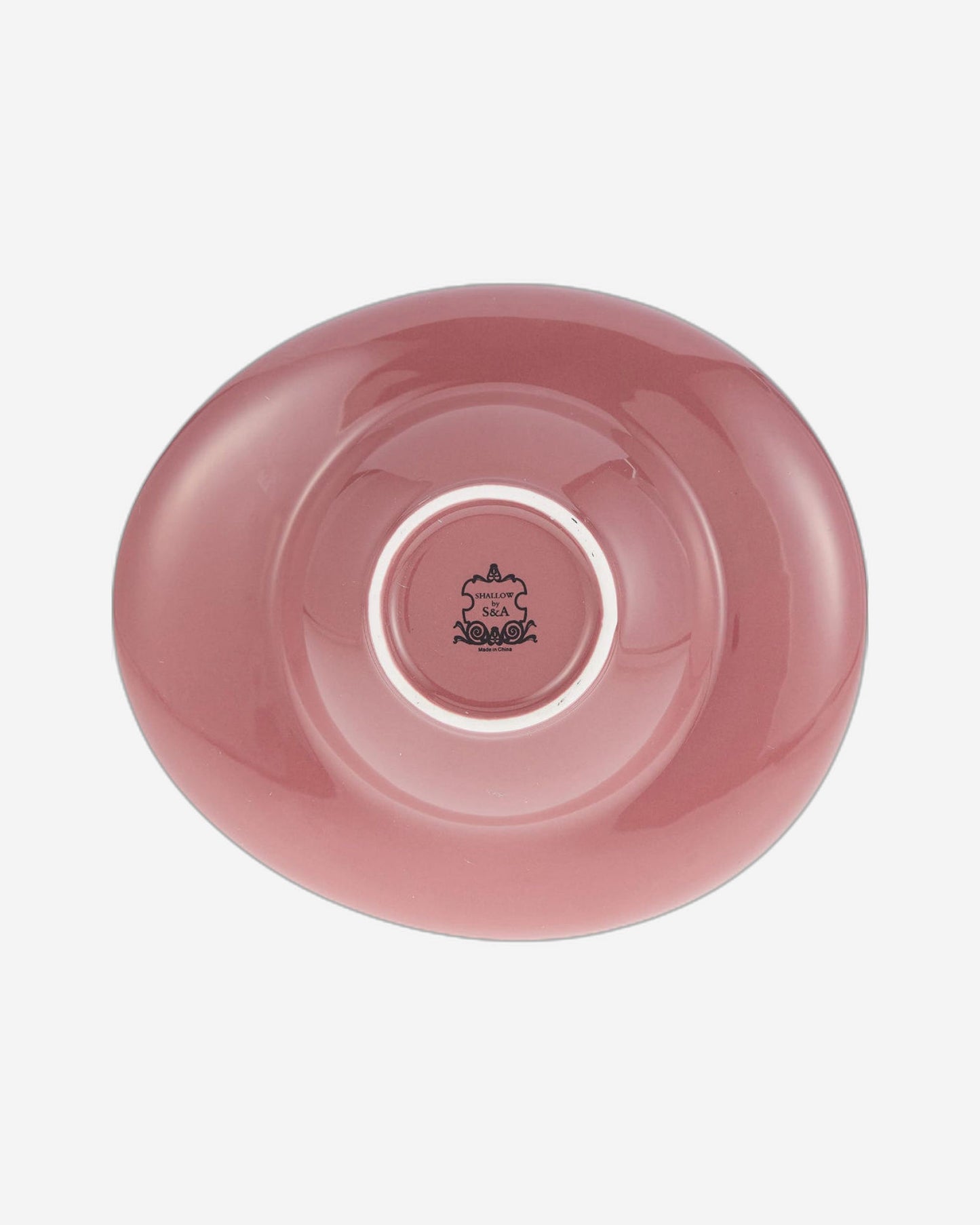 Shallow 24cm Pasta Plate - Shiny Purple | Elegant and Durable Kitchen Tableware