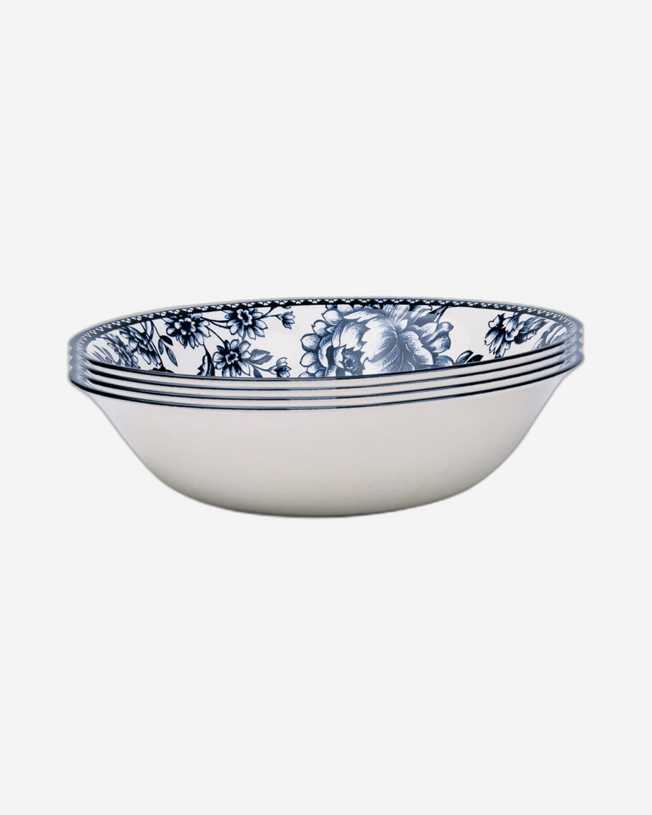 Claytan Rhapsody Collection 9 Inch Dark Blue Ceramic Salad Bowl (Set of 1)