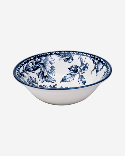 Claytan Rhapsody Collection 6 inch Dark Blue Ceramic Cereal Bowl  (Set of 1)