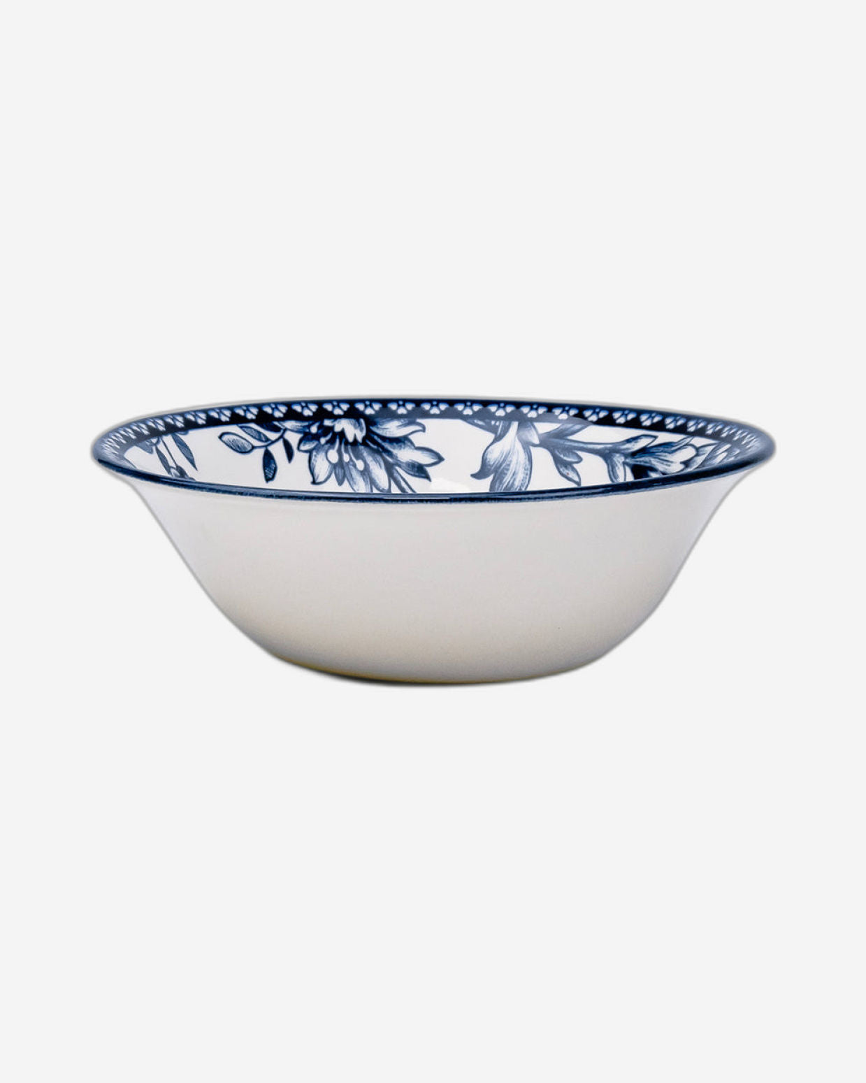 Claytan Rhapsody Collection 6 inch Dark Blue Ceramic Cereal Bowl  (Set of 1)