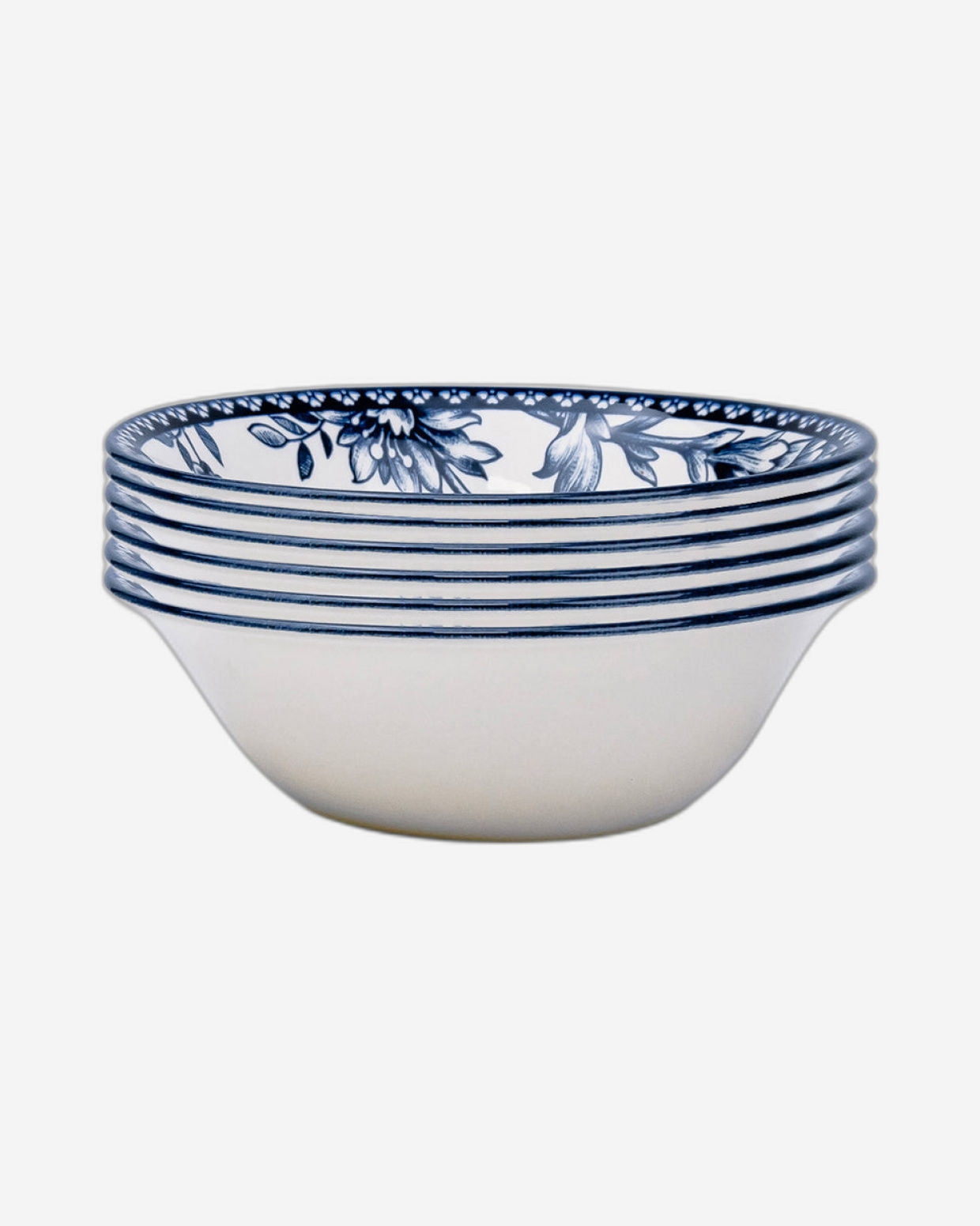 Claytan Rhapsody Collection 6 inch Dark Blue Ceramic Cereal Bowl  (Set of 1)