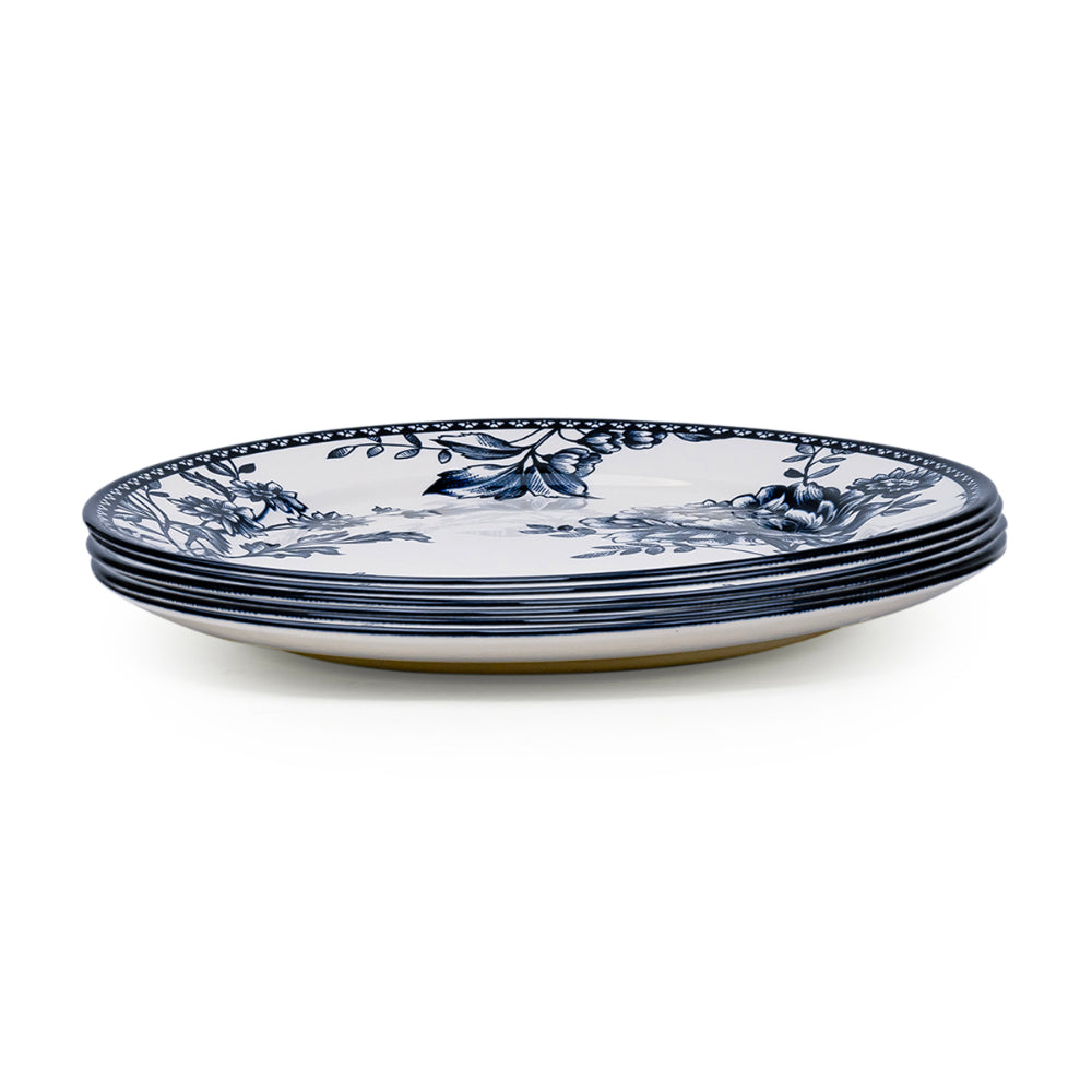 Claytan Rhapsody Collection 12-Inch Dark Blue Ceramic Chop Plate (Set of 1)
