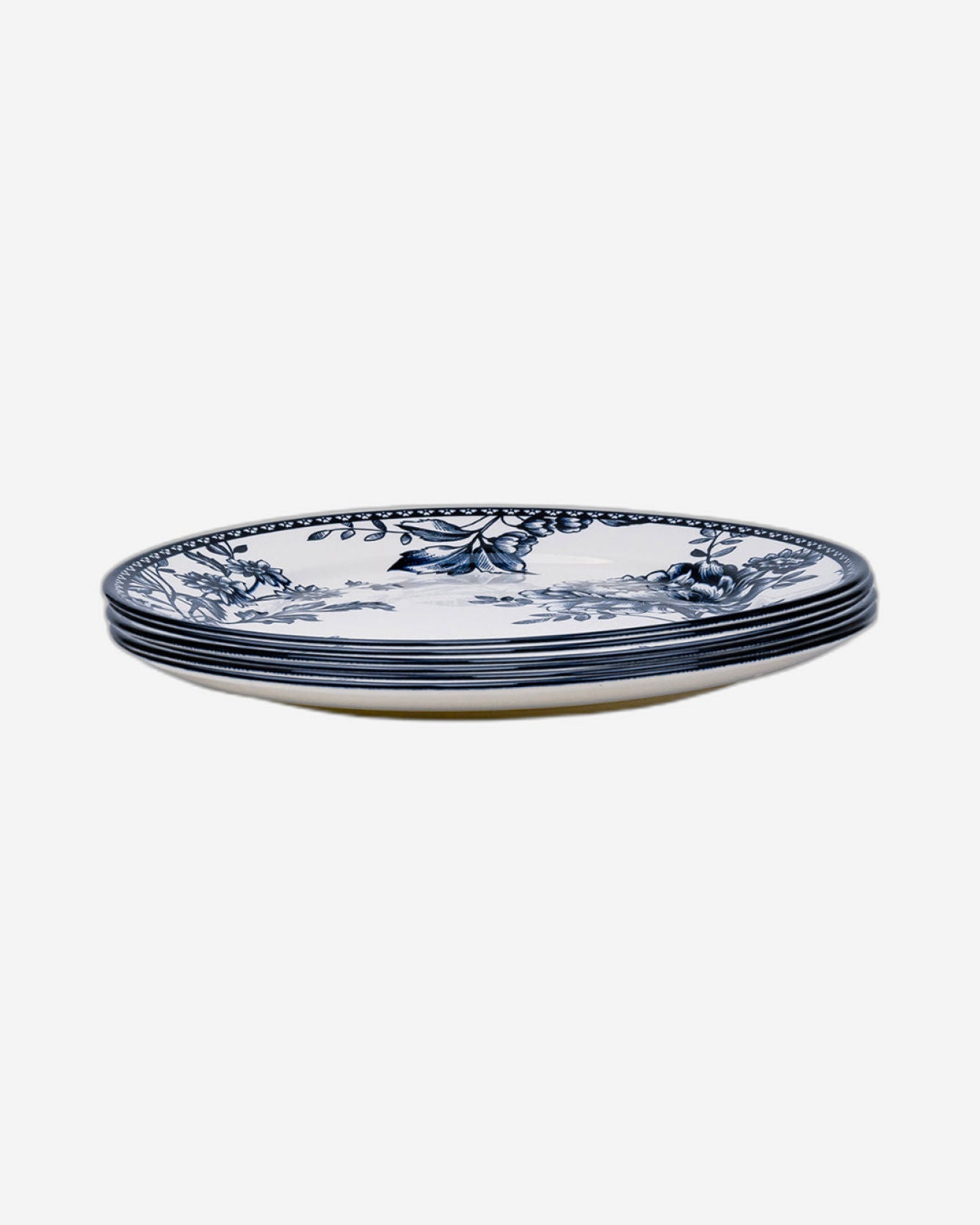 Claytan Rhapsody Collection 12-Inch Dark Blue Ceramic Chop Plate (Set of 1)