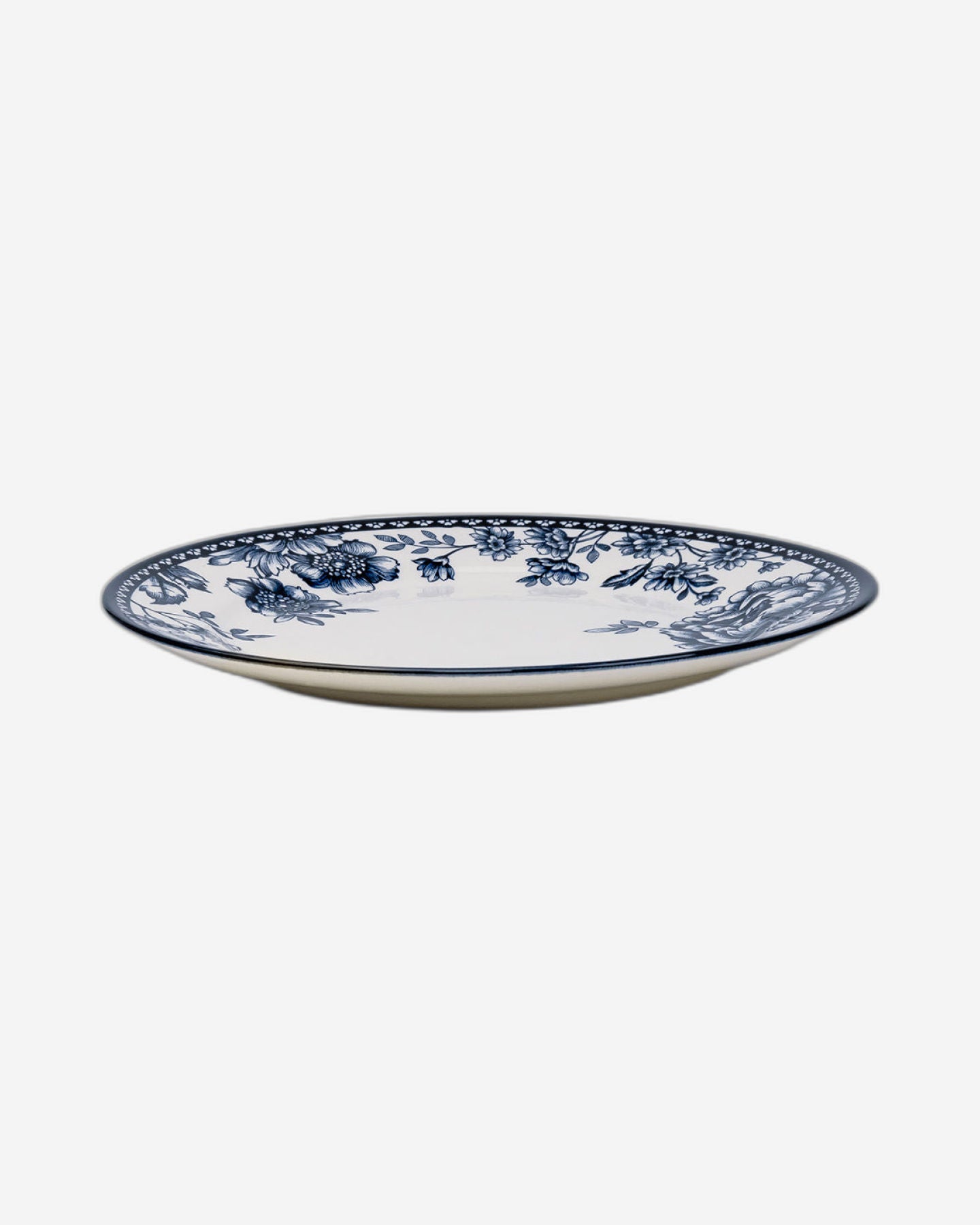 Claytan Rhapsody 10.5-Inch Dark Blue Ceramic Dinner Plate - Set of 1