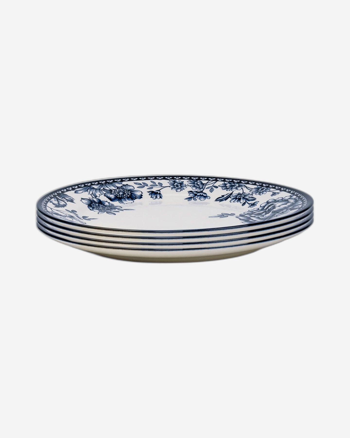 Claytan Rhapsody 10.5-Inch Dark Blue Ceramic Dinner Plate - Set of 1