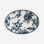 Claytan Rhapsody 14.2-Inch Dark Blue Ceramic Oval Platter (Set of 1)