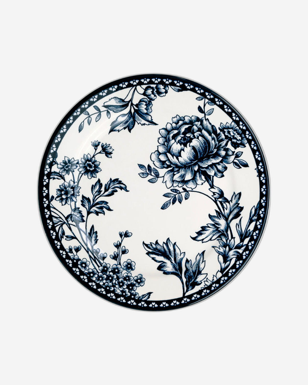 Claytan Rhapsody 8-Inch Dark Blue Ceramic Salad Plate (Set of 1)