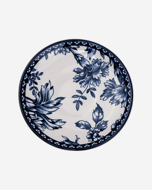 Claytan Rhapsody 240ml Dark Blue Ceramic Cup & Saucer Set (Set of 1)