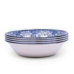 Claytan Lighthouse Blue 9-Inch Ceramic Salad Bowl (Set of 1)