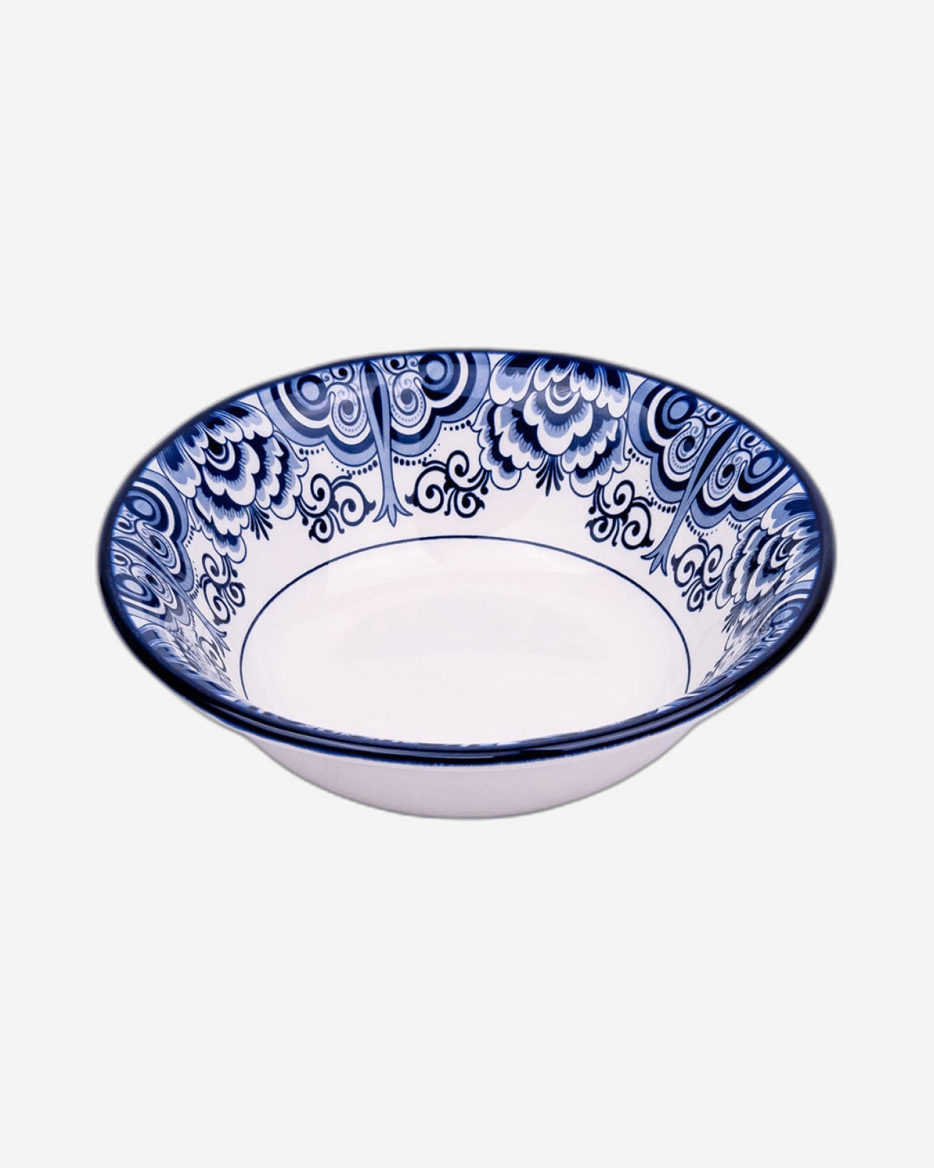 Claytan Lighthouse Blue 6-Inch Ceramic Cereal Bowl (Set of 1)