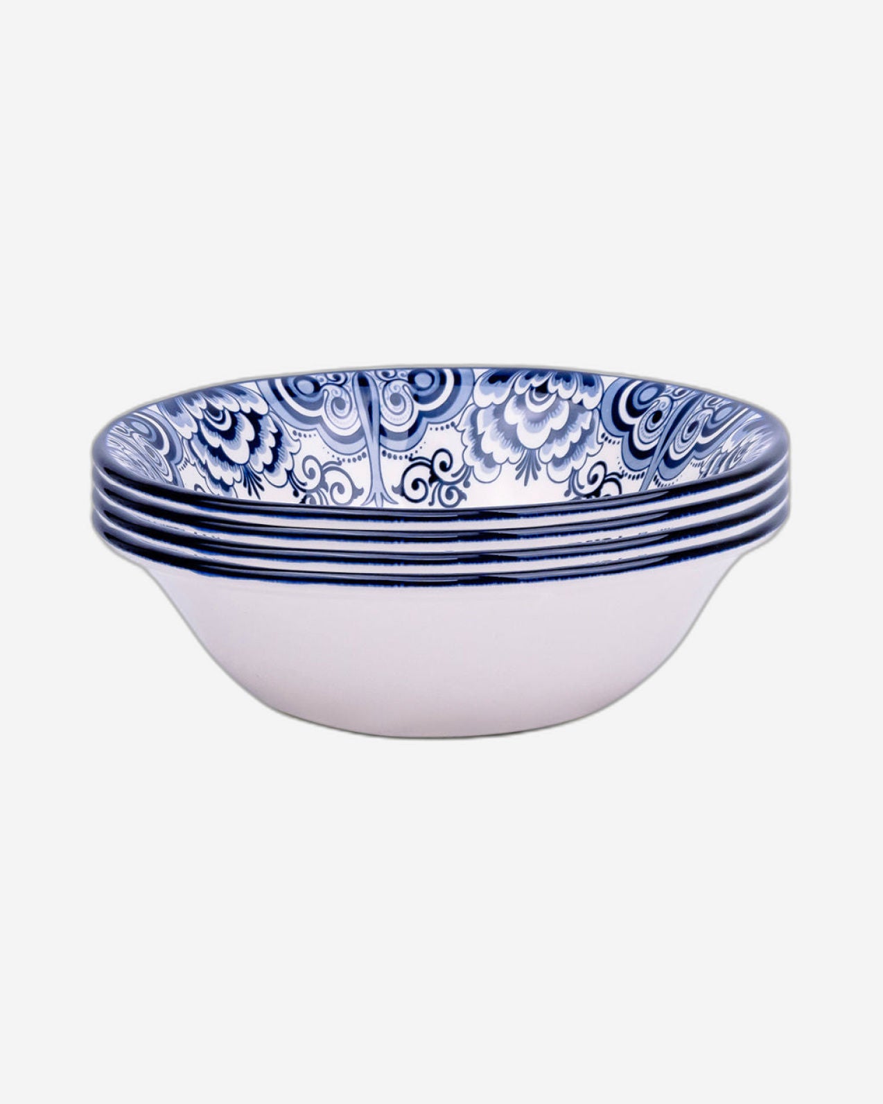 Claytan Lighthouse Blue 6-Inch Ceramic Cereal Bowl (Set of 1)