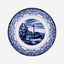 Claytan Lighthouse Blue 10.5-Inch Ceramic Dinner Plate (Set of 1)