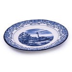 Claytan Lighthouse Blue 10.5-Inch Ceramic Dinner Plate (Set of 1)