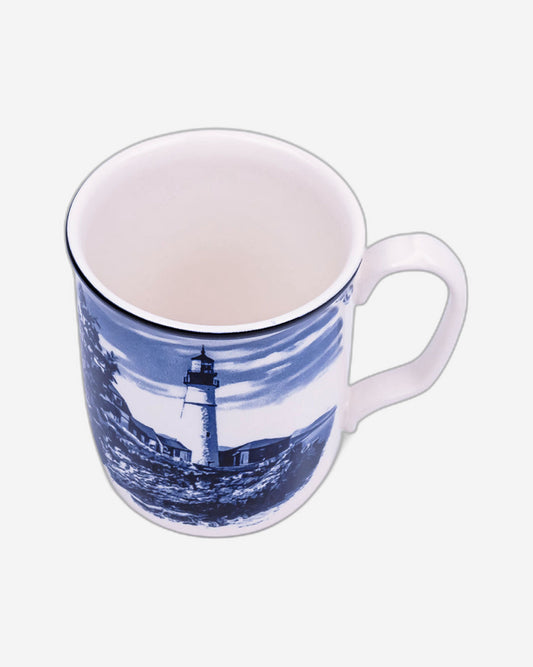 Claytan Lighthouse Blue 370ml Ceramic Mug (set of 1)