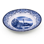 Claytan Lighthouse Blue 9-Inch Ceramic Soup Plate (Set of 1)