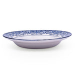 Claytan Lighthouse Blue 9-Inch Ceramic Soup Plate (Set of 1)