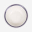 Claytan Callista 6.2 inch Porcelain Cereal & Breakfast Bowl (Purple & White, Set Of 1)