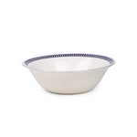 Claytan Callista 6.2 inch Porcelain Cereal & Breakfast Bowl (Purple & White, Set Of 1)