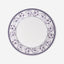 Claytan Callista 10.5 inch Ceramic Dinner Plate (Purple & White, Set Of 1)