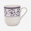 Claytan Callista 370 ml Ceramic Mug (Purple & White, Set Of 1)