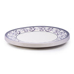Claytan Callista Purple 8.2 inch Ceramic Salad Plate (Set Of 1)