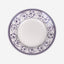 Claytan Callista 9.1 inch Ceramic Soup Plate (Purple & White, Set Of 1)