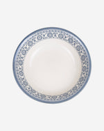 Claytan Plethora 9 inch Ceramic Salad Bowl (Grey & White, Set of 1)