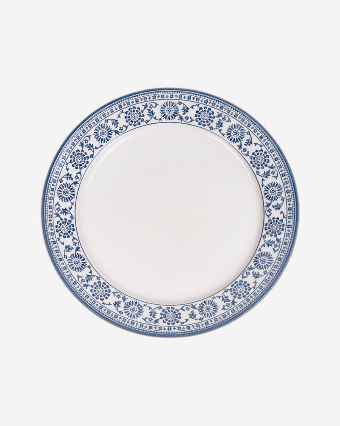 Claytan Plethora 12 inch Porcelain Chop Plate (Grey & White, Set Of 1)