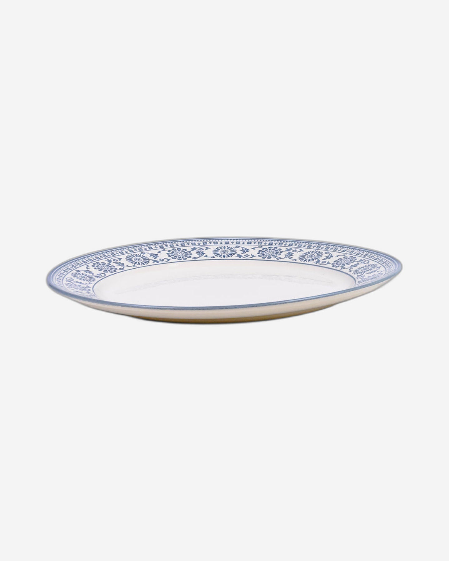 Claytan Plethora 12 inch Porcelain Chop Plate (Grey & White, Set Of 1)