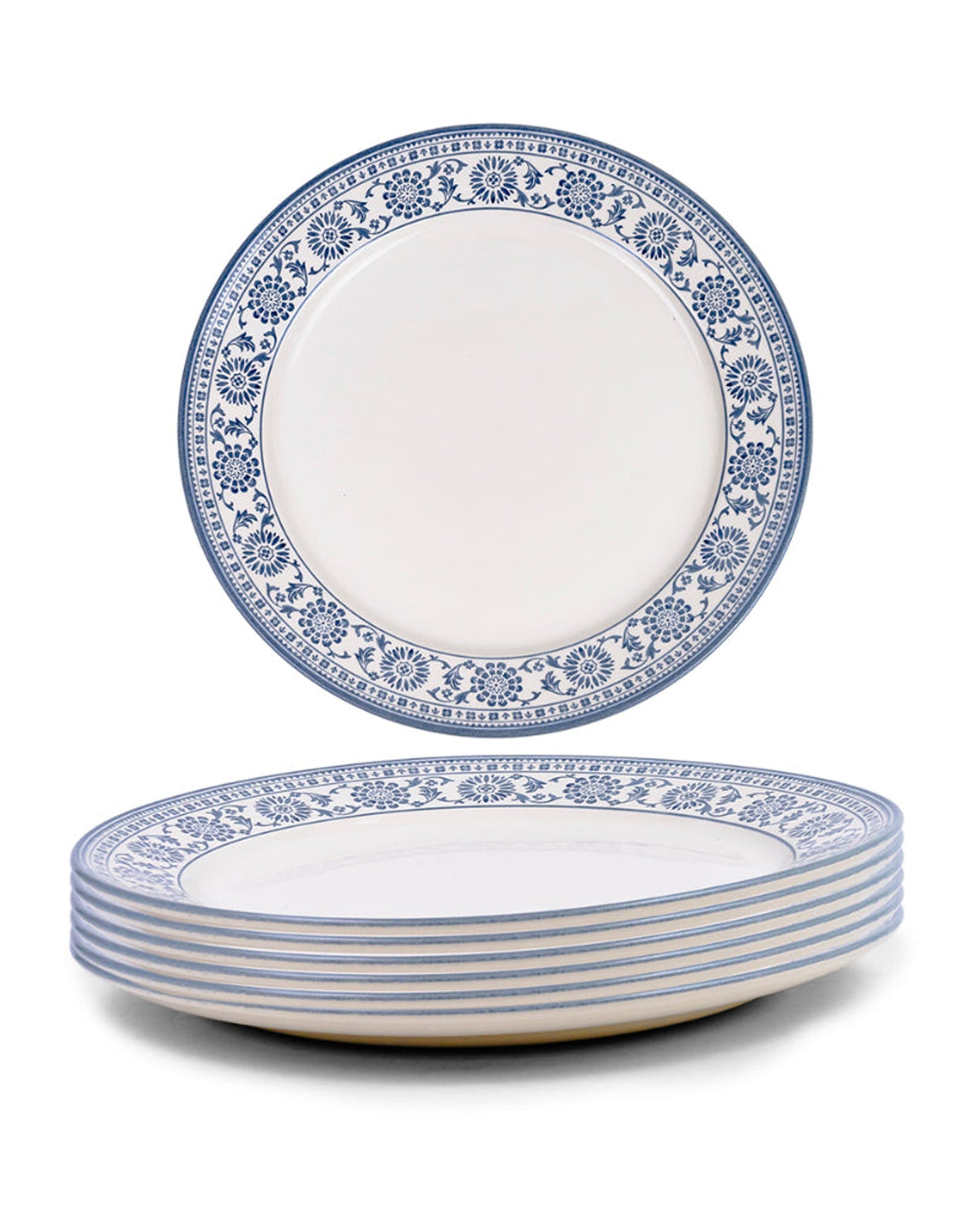 Claytan Plethora 12 inch Porcelain Chop Plate (Grey & White, Set Of 1)