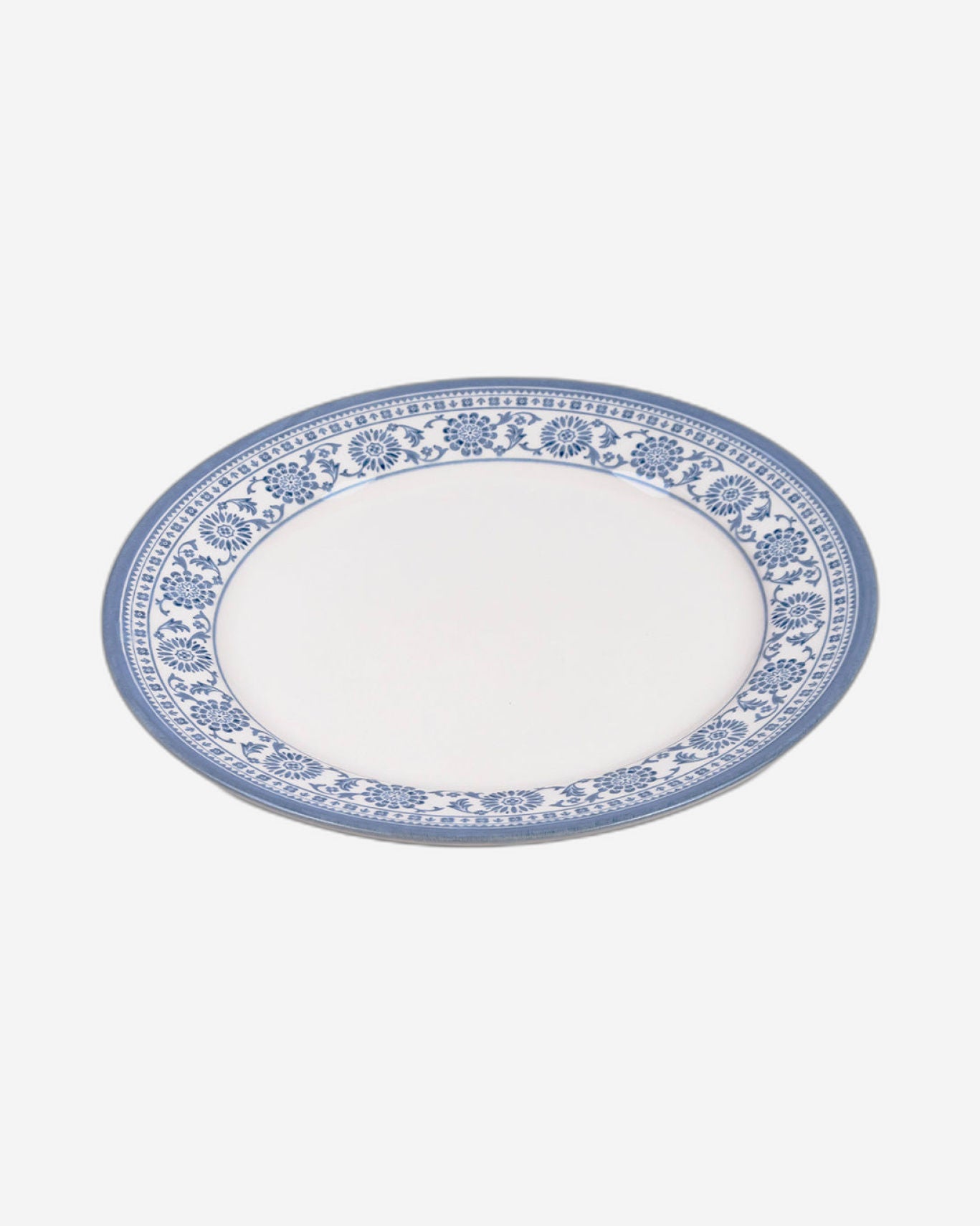 Claytan Plethora 10.5 inch Porcelain Dinner Plate (Grey & White, Set Of 1)