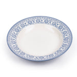 Claytan Plethora 8 inch Ceramic Salad Plate (Grey & White, Set Of 1)