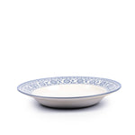 Claytan Plethora 8 inch Ceramic Salad Plate (Grey & White, Set Of 1)