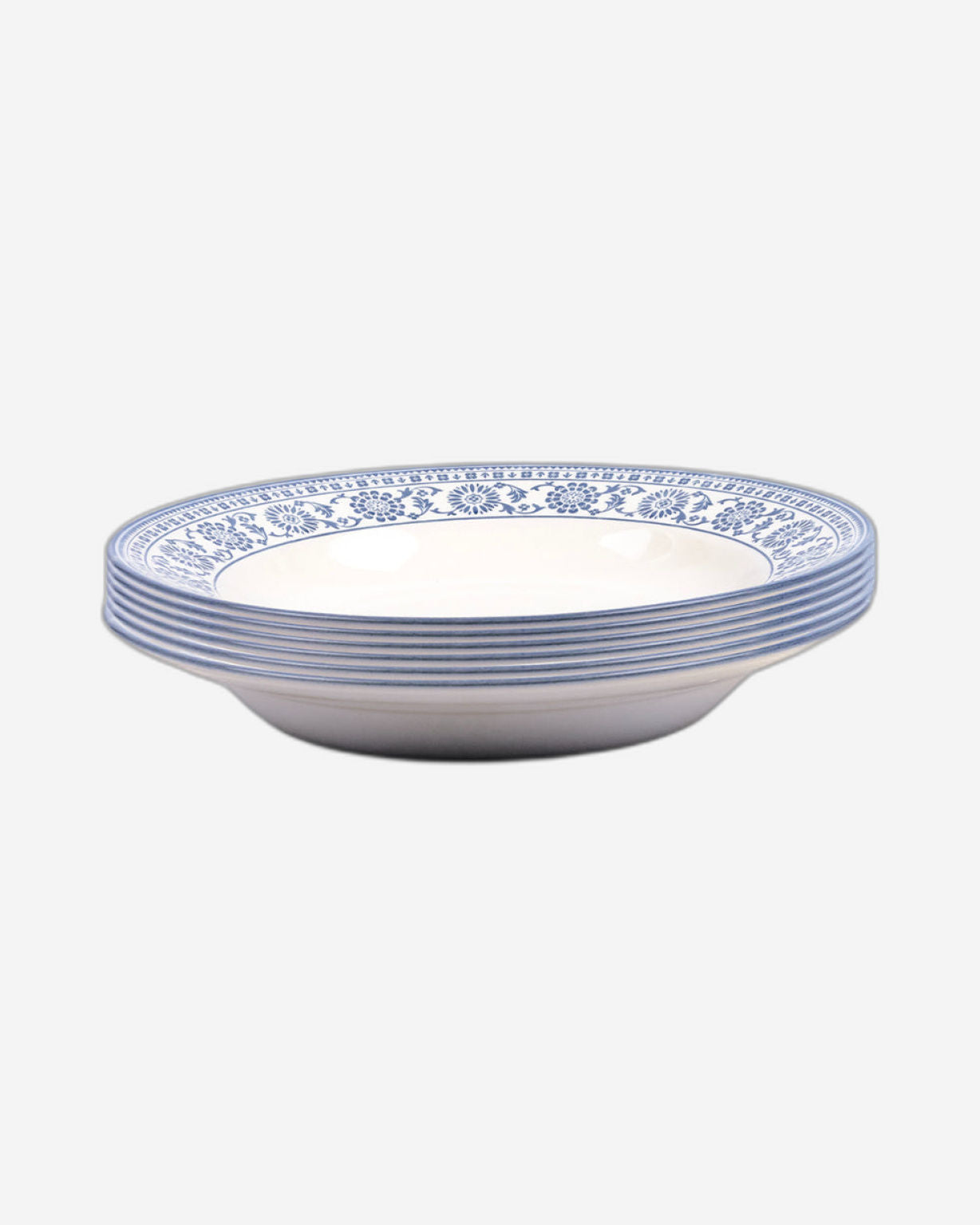 Claytan Plethora 8 inch Ceramic Salad Plate (Grey & White, Set Of 1)