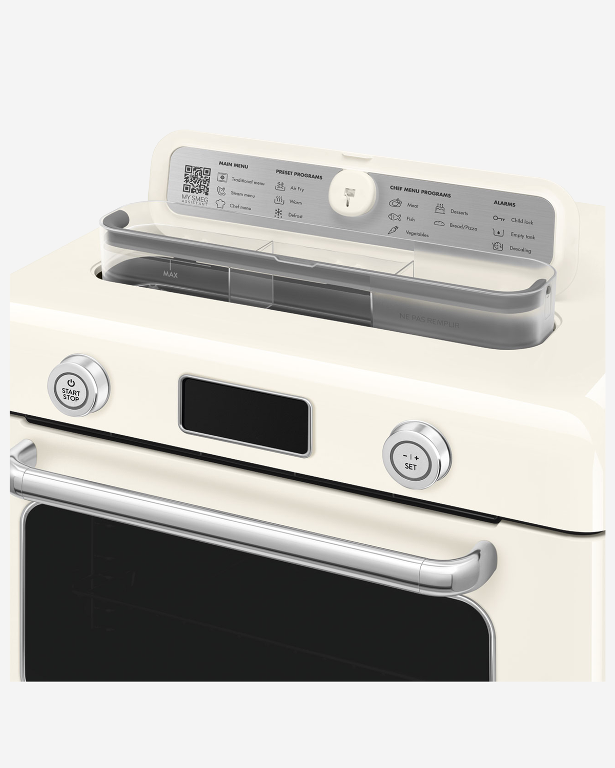 SMEG Countertop Combi Oven 50’s Style Cream - COF01CRUK