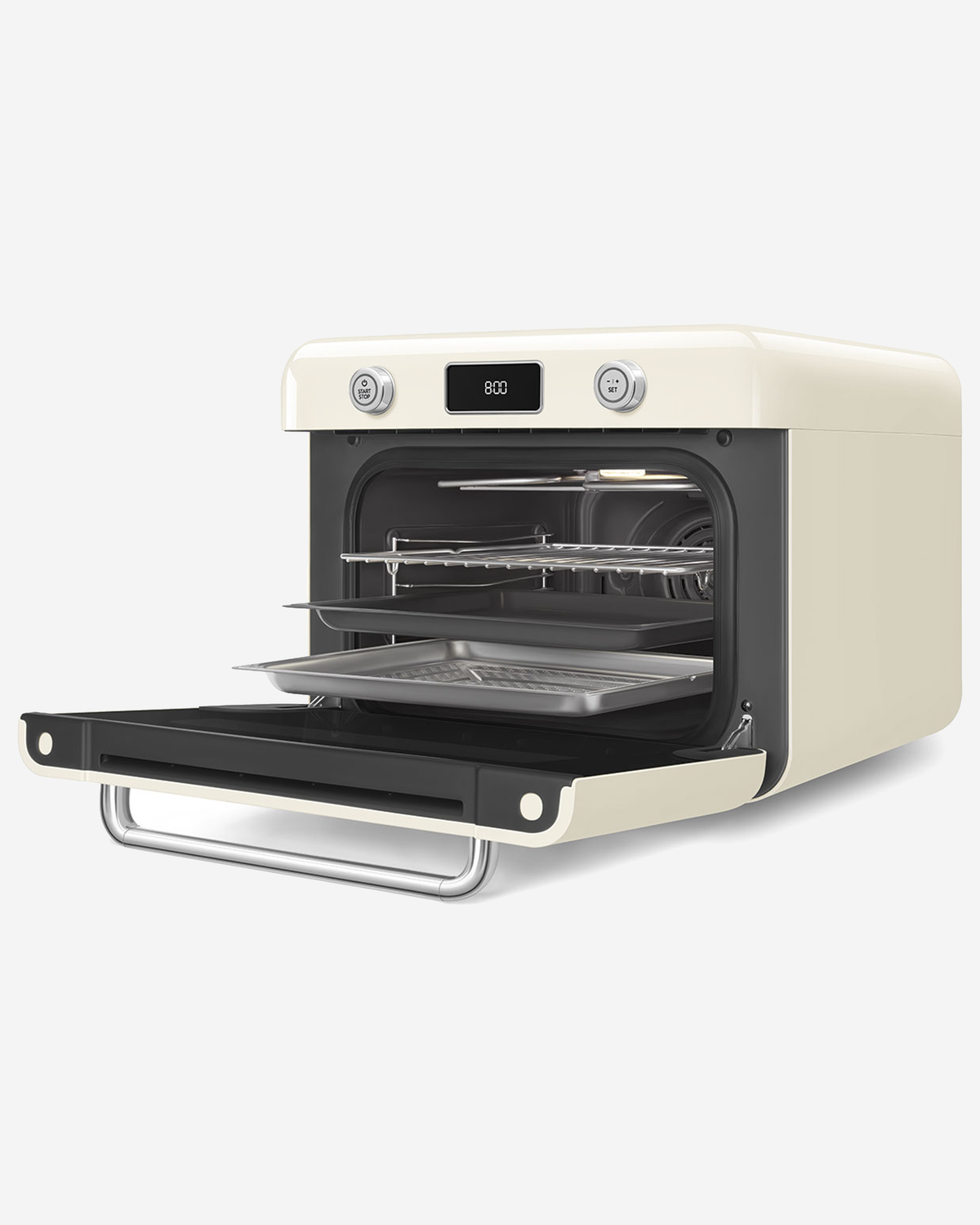 SMEG Countertop Combi Oven 50’s Style Cream - COF01CRUK