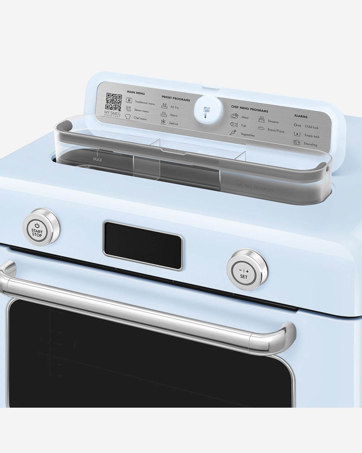 SMEG Countertop Combi Oven 50’s Style Pastel Blue - COF01PBUK