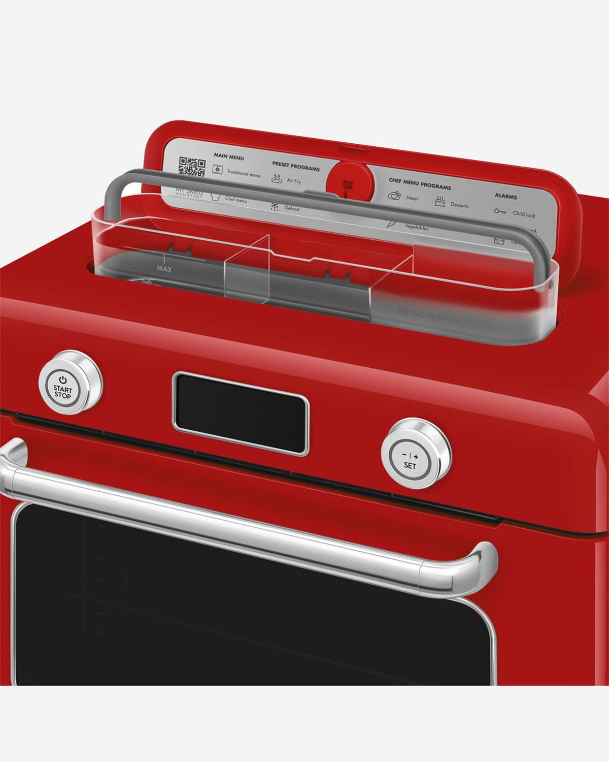 SMEG Countertop Combi Oven 50’s Style Red - COF01RDUK