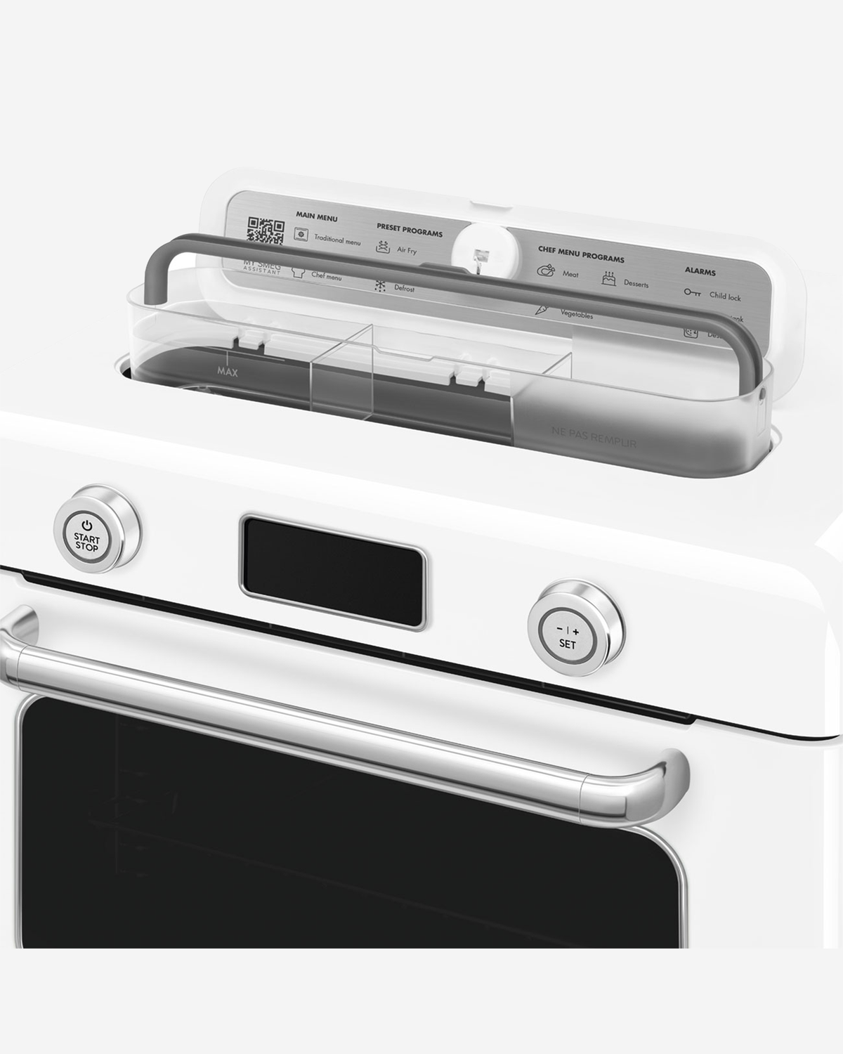 SMEG Countertop Combi Oven 50’s Style White - COF01WHUK