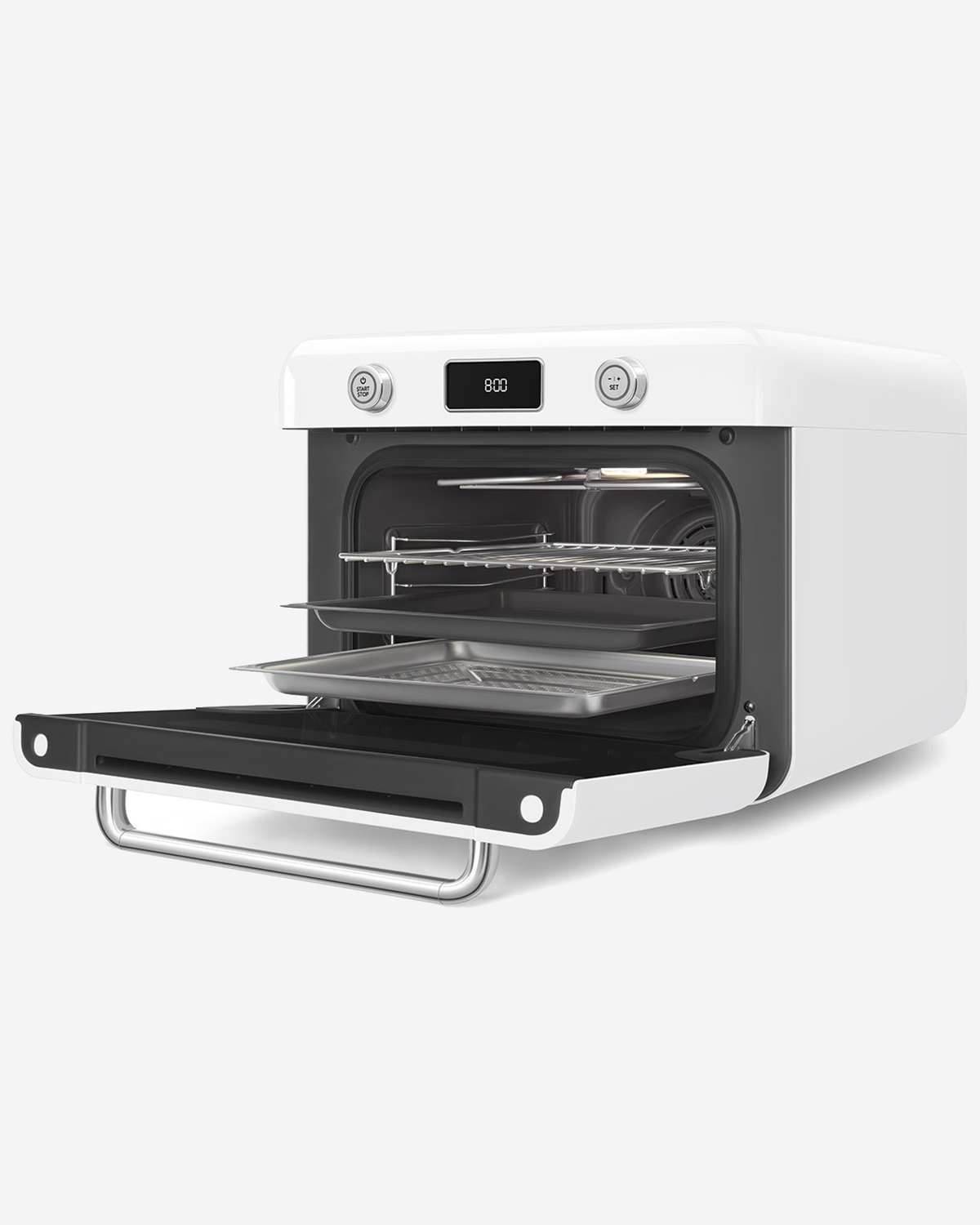 SMEG Countertop Combi Oven 50’s Style White - COF01WHUK