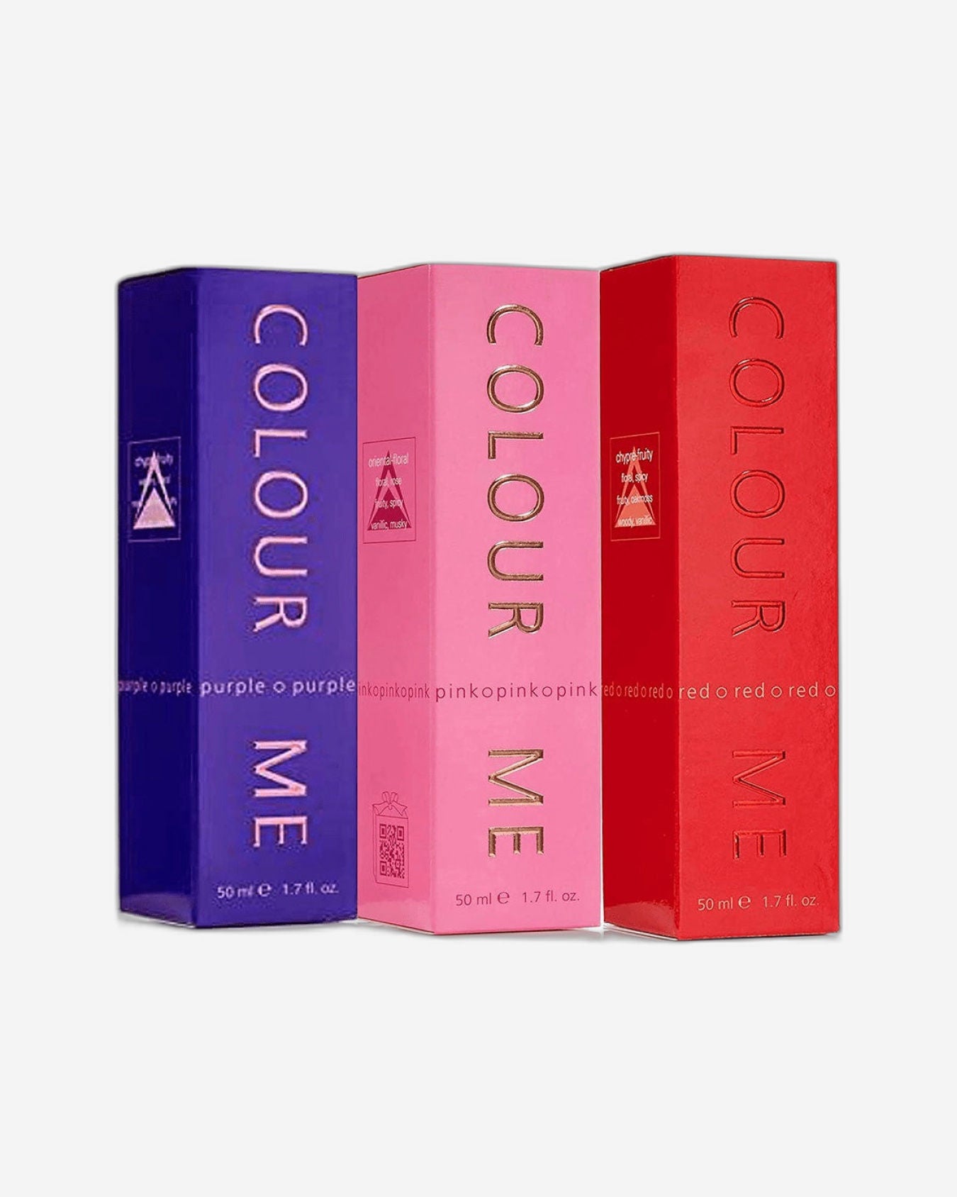 Colour Me Female EDP 50ml x 3