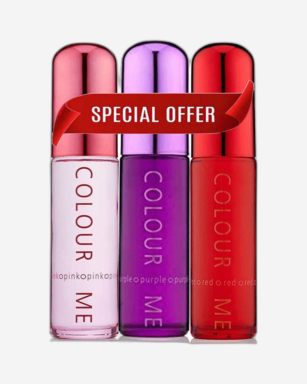Colour Me Female EDP 50ml x 3