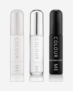 Colour Me Female EDP 50ml x3 (Black/White/Silver)