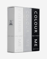 Colour Me Female EDP 50ml x3 (Black/White/Silver)