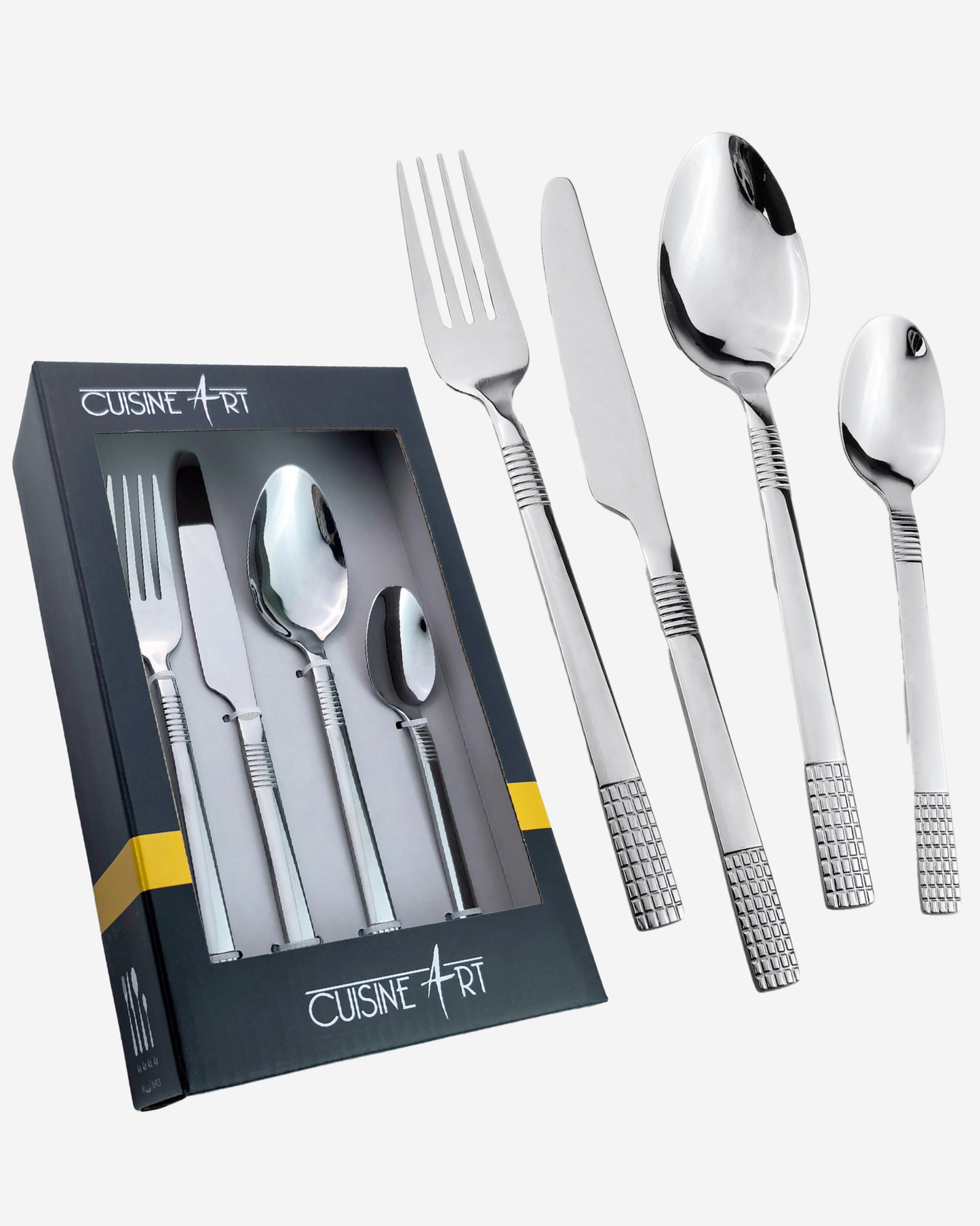 Cuisine Art JANE Cutlery Set 16 pcs Silver