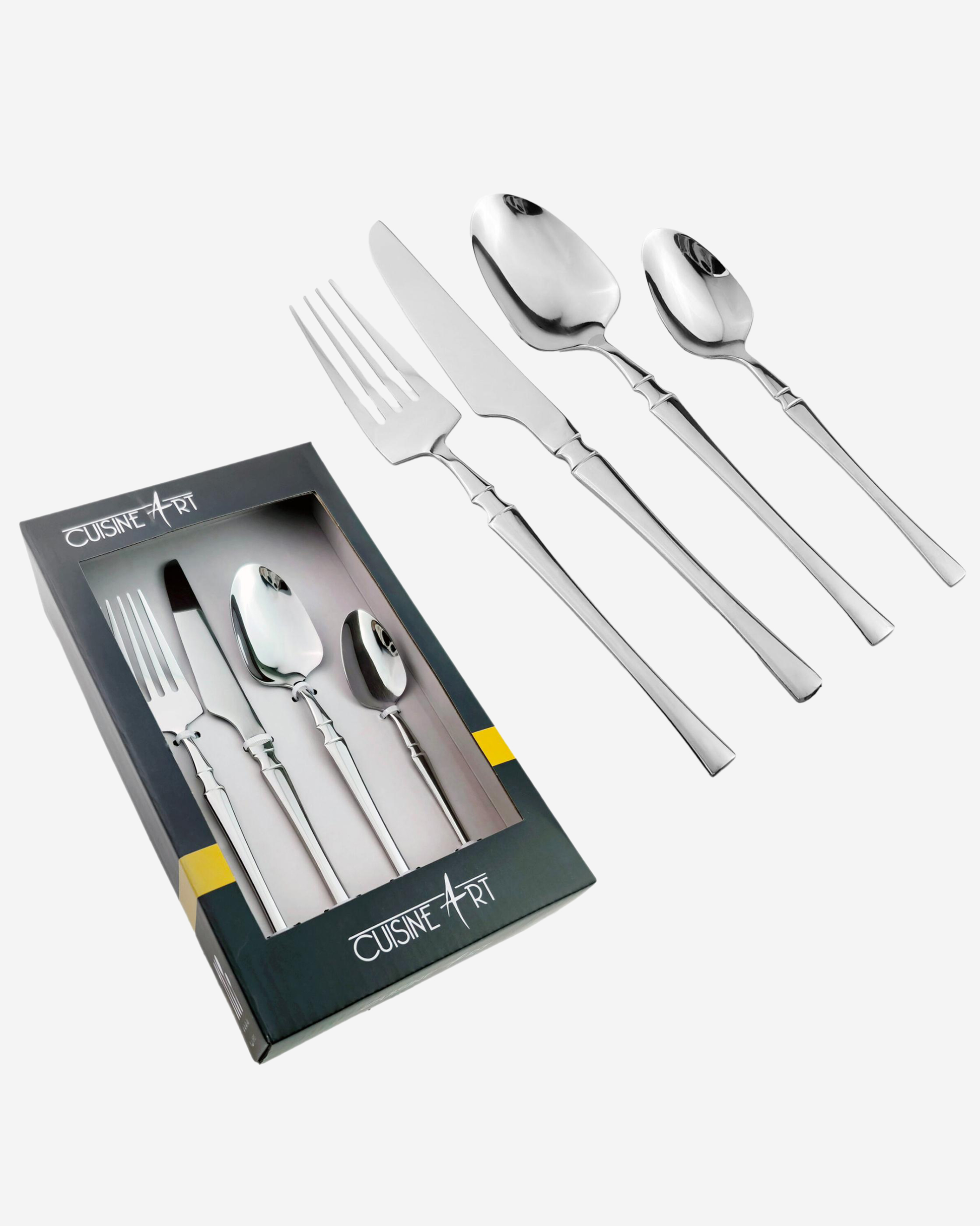 Cuisine Art ALORA Cutlery Set 16 pcs Silver