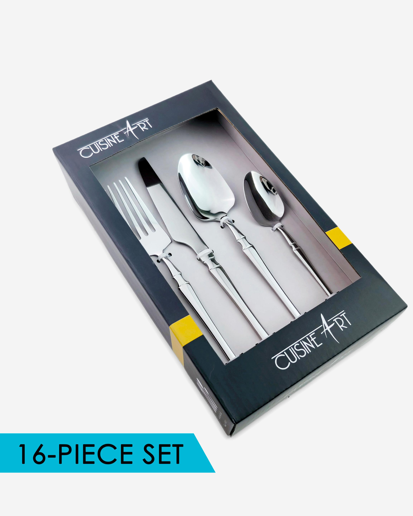 Cuisine Art ALORA Cutlery Set 16 pcs Silver