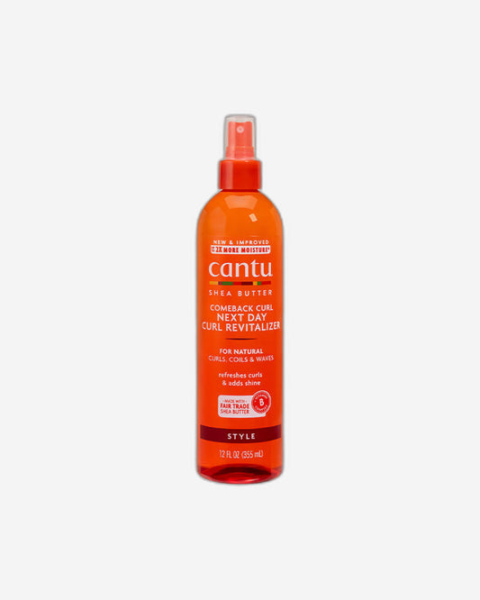 Cantu Shea Butter For Natural Hair Comeback Curl Next Day Curl Revitalizer 355ml