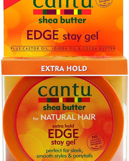 Cantu Extra Hold Edge Stay Gel 2.25oz