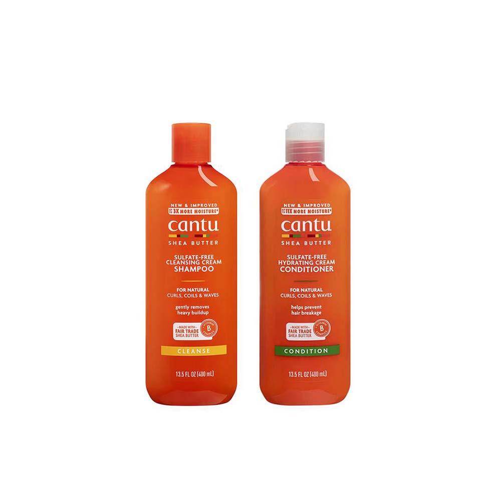 Cantu Shampoo + Conditioner
